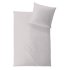 Tencel bed linen "Hefel Uni", silver