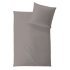 Tencel bed linen "Hefel Uni", taupe