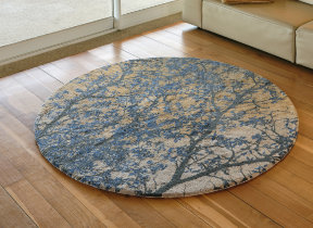 Badeteppich aus ägyptischer Baumwolle "Habidecor Avril", 1.900 /m², Ø 150 cm