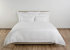 Satin bed linen Celso de Lemos "Amanda" in 100 White