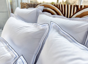 Areo" percale bed linen