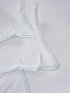 Celso de Lemos Percale bed linen "Areo" 301 Atlantic