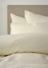 Moon" bed linen in French linen, in 101 Naturel