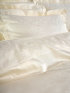 Jacquard bed linen "Celso de Lemos Joanne" in 101 Naturel