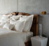 Satin bed linen Celso de Lemos "Amanda" in 101 Naturel