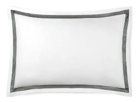 Satin Kissenbezug "Lace Salbei 430 TC"