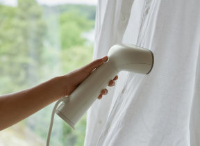 Handdampfer "Steamery Cirrus No.3" in Sand