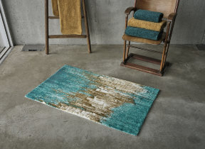 Kunstvoller Badeteppich mit Lurex "Habidecor Li", 2200 g/m²