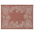 Pure linen placemat "Leitner Leinen Tosca" - 35 rust red