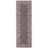 Pure linen table runner "Leitner Leinen Tosca" - 54 Purple