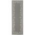 Pure linen table runner "Leitner Leinen Tosca" - 84 granite