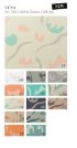 Design bed linen "Leinter Leinen Luna" - color chart