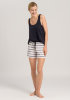 Damenpyjama kurz "Hanro Laura - Cheerful Stripe"