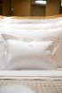 Celso de Lemos Percale bed linen "Areo" 800 Miel