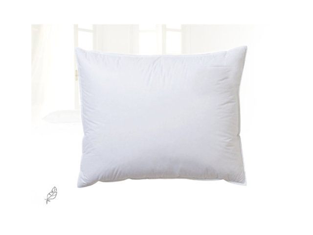 Medium-firm 3-chamber down pillow "Sleepwell Edition 3C", Kauffmann