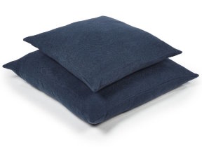 Linen cushion cover "Hudson Navy"