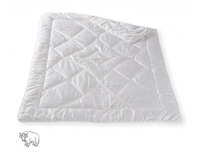 Fischbacher Zug" summer comforter made from the finest yak hair