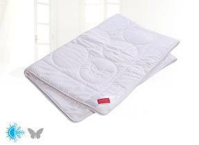 Wild silk comforter extra light