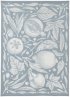 Half-linen kitchen towel "Leitner Leinen Melograno" - 48 Blue Fog