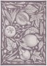 Half-linen kitchen towel "Leitner Leinen Melograno" - 54 Purple