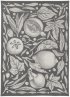 Half-linen kitchen towel "Leitner Leinen Melograno" - 89 Anthracite