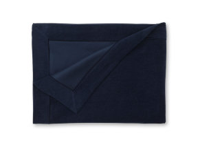 Velvet bedspread "Hotel Collection dark blue"