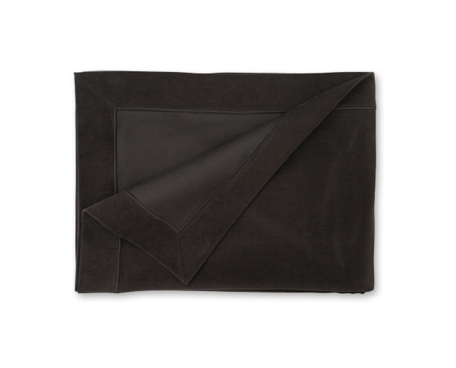 Velvet bedspread "Lexington Hotel Collection" in dark gray 