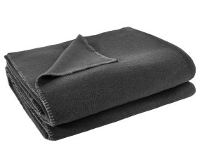 Kuscheldecke "Zoeppritz Soft Fleece Anthrazit Melange"