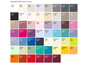 Formesse Color card "Bella Donna 54 Colours"