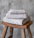 Terry towels "Uchino Zero Twist Gauze Dot" - Gray