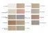 Finest linen jacquard "Leitner Ilex", color chart