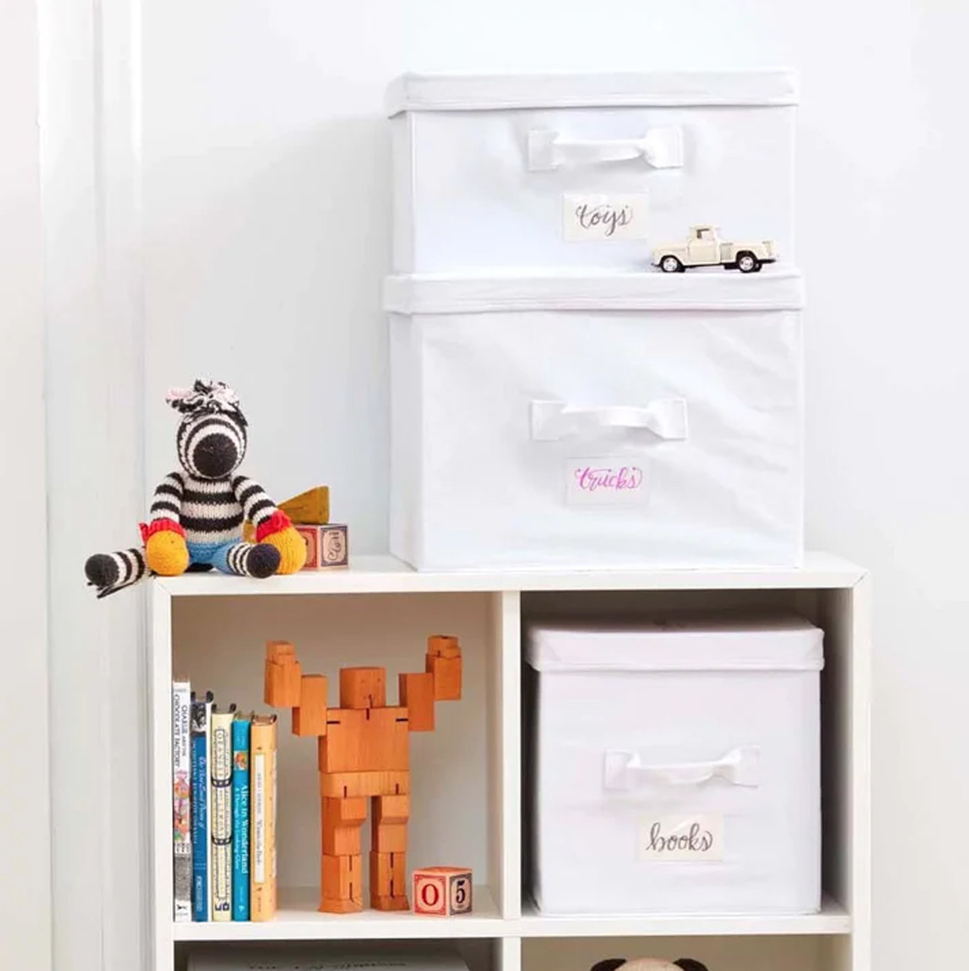 Aufbewahrung Storage Box Weiß von The Laundress - Bedandroom