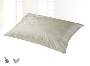 Pillow eiderdown/silk firm "Earl"