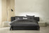 Sola Charcoal Vanilla" satin bed linen 