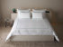 Percale bed linen "Tulo White Robins Egg" 