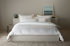 Percale bed linen "Tulo White Robins Egg" 