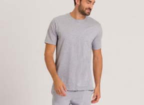 Herrenshirt "N & D Silver Melange"