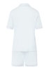 Damenpyjama "Hanro Natural Comfort Cool Blue"
