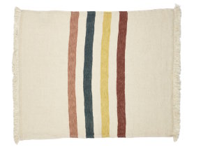 Linen hammam towel "Lake Stripe"