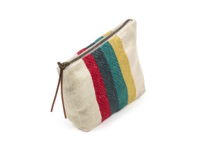 Leinen Kosmetiktasche "Summer Stripe"